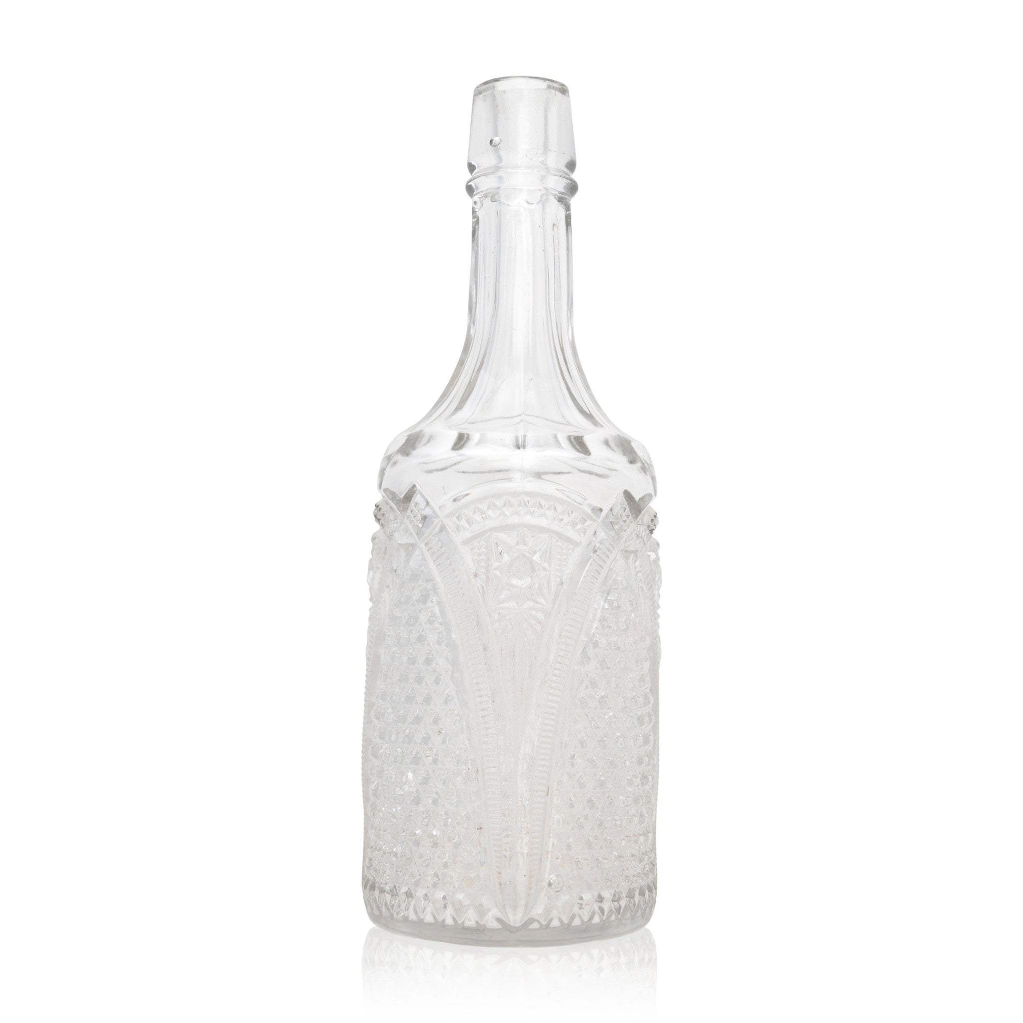 Cut Glass Back Bar Bottle, Western, Drinking, Bottle