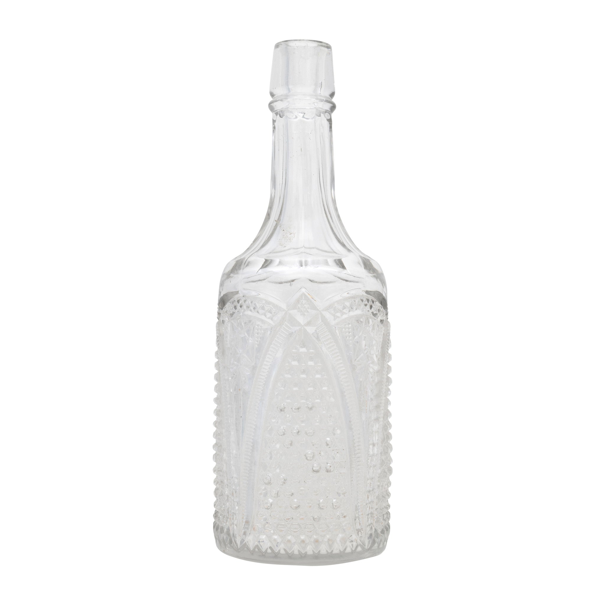 Cut Glass Back Bar Bottle
