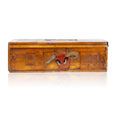 Rancher Carved Box, Furnishings, Decor, Folk Item