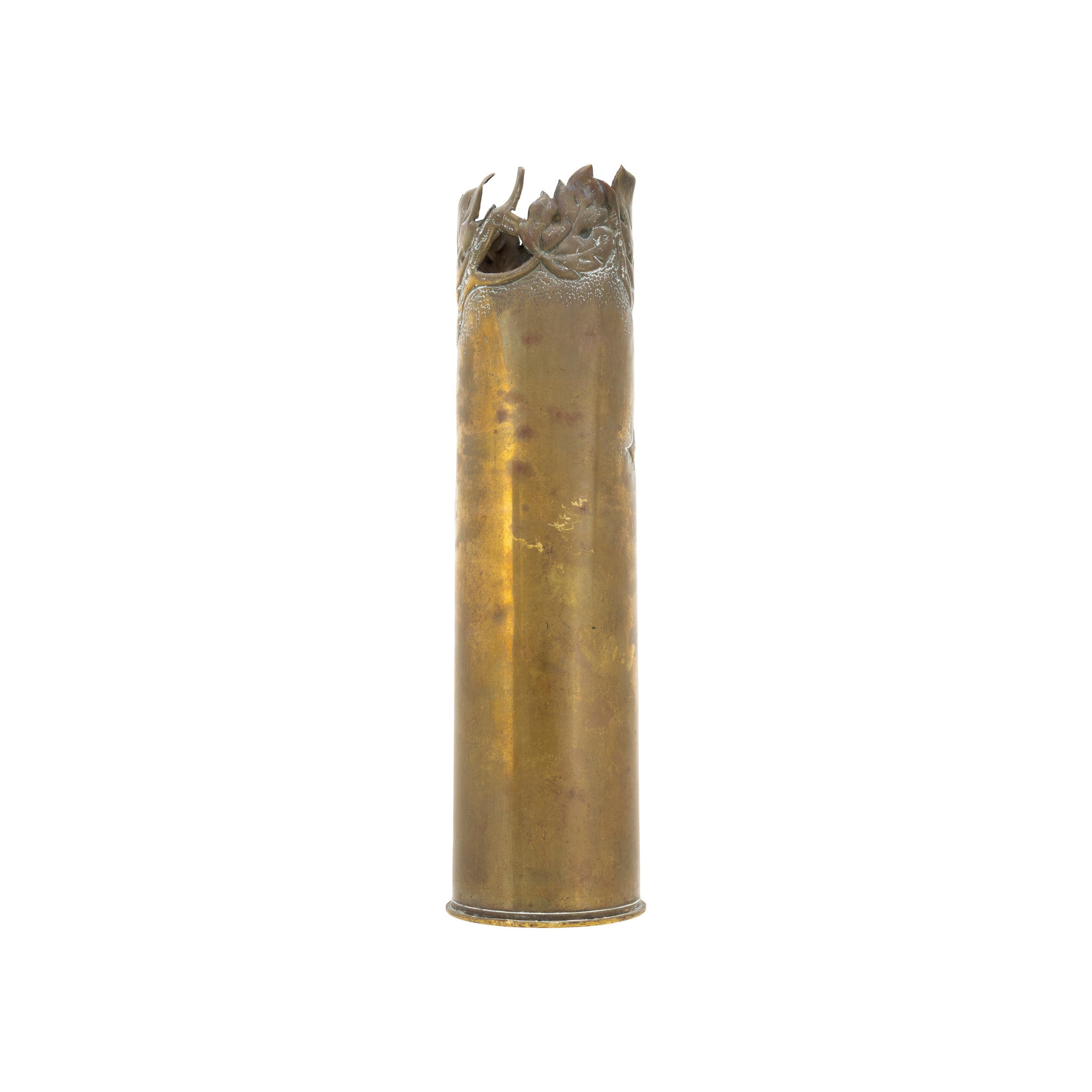 Pair Trench Art Vases