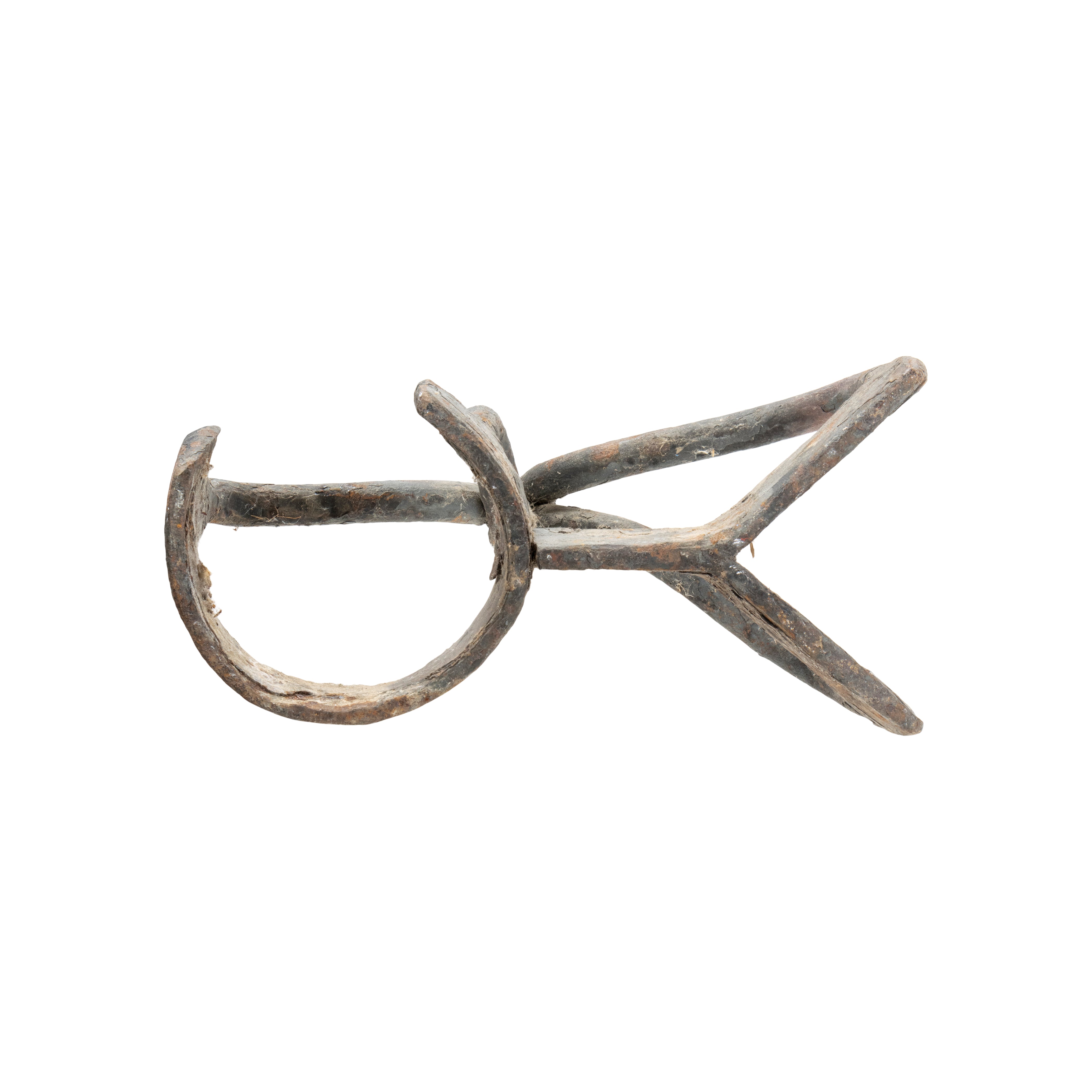 Horsehose Sideways "Y" Branding Iron