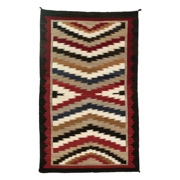 Navajo Crystal, Native, Weaving, Floor Rug