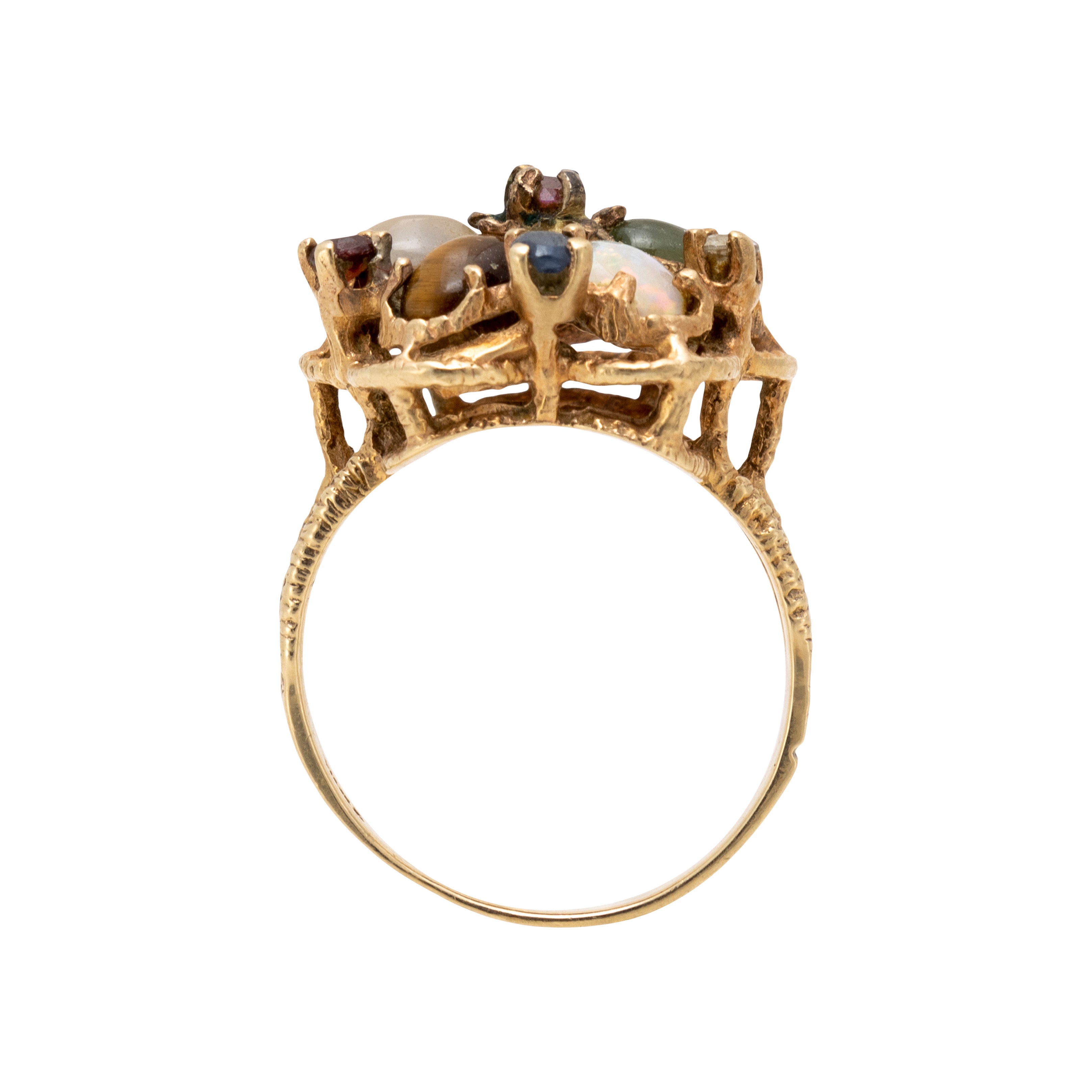 Victorian Gold Filigree Ring