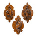 Three Black Forest Wall Plaques, Furnishings, Black Forest, Plaque