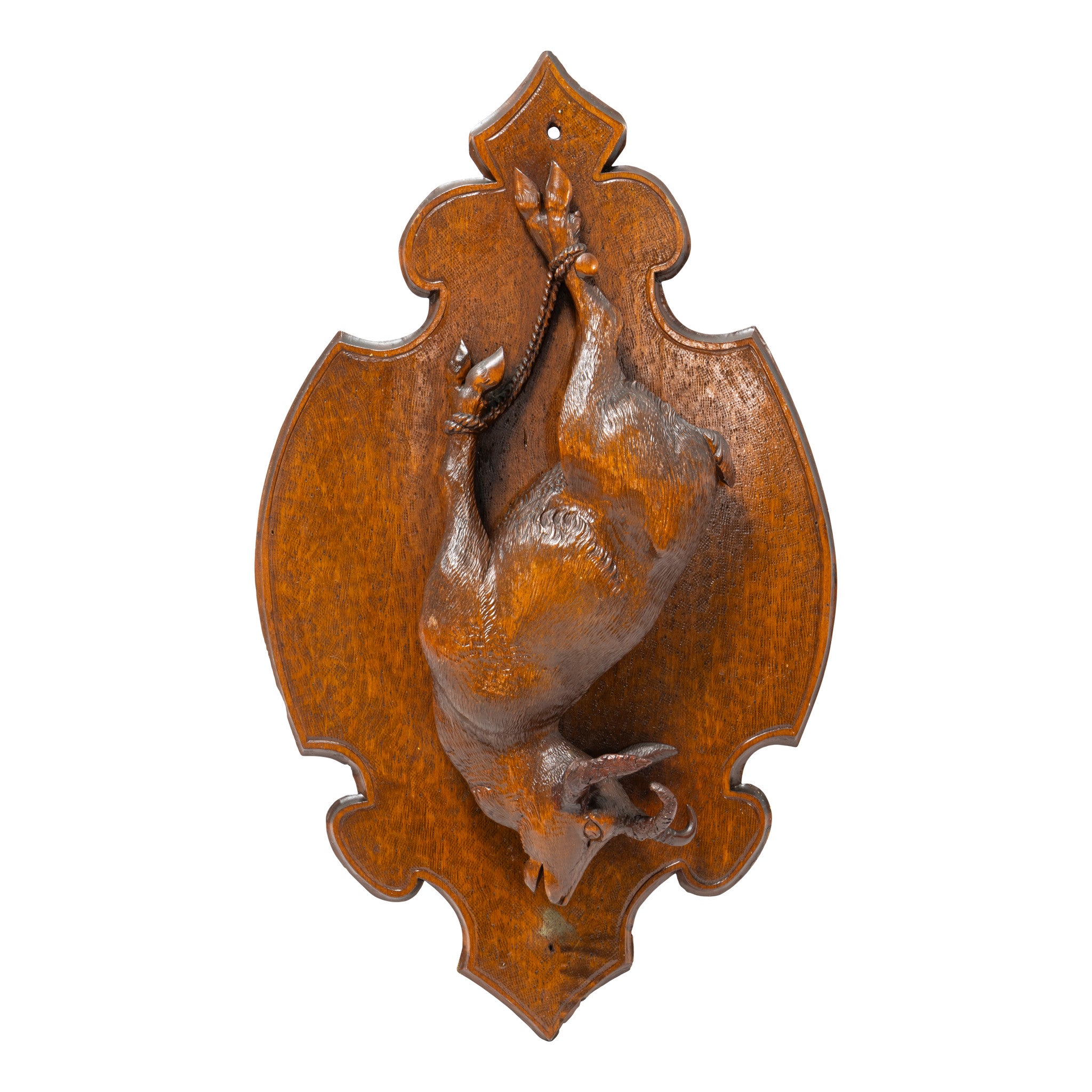 Three Black Forest Wall Plaques