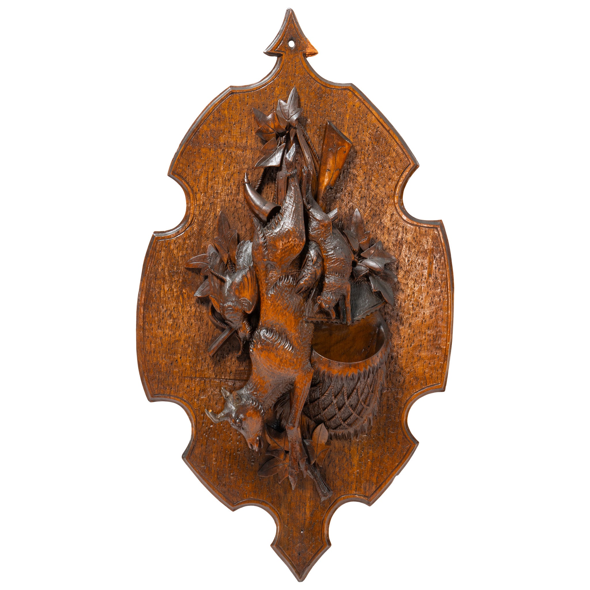 Three Black Forest Wall Plaques