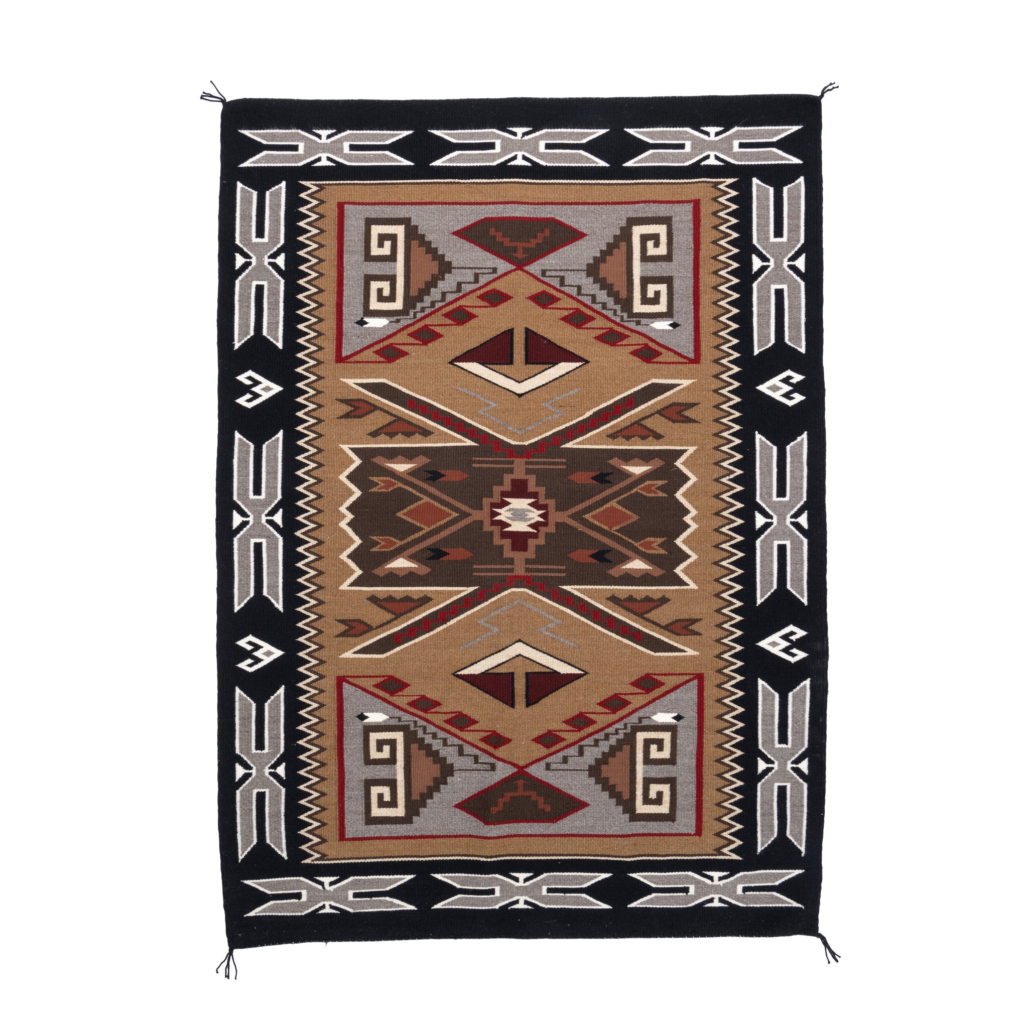 Navajo Teec Nos Pos, Native, Weaving, Floor Rug