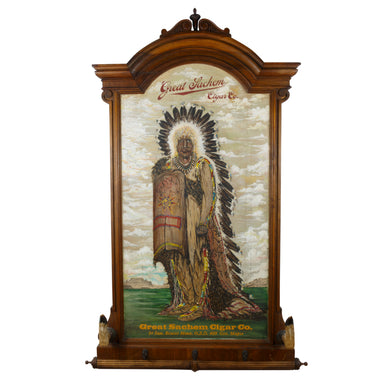Cigar Ad Coat Hanger, Western, Tobacciana, Other