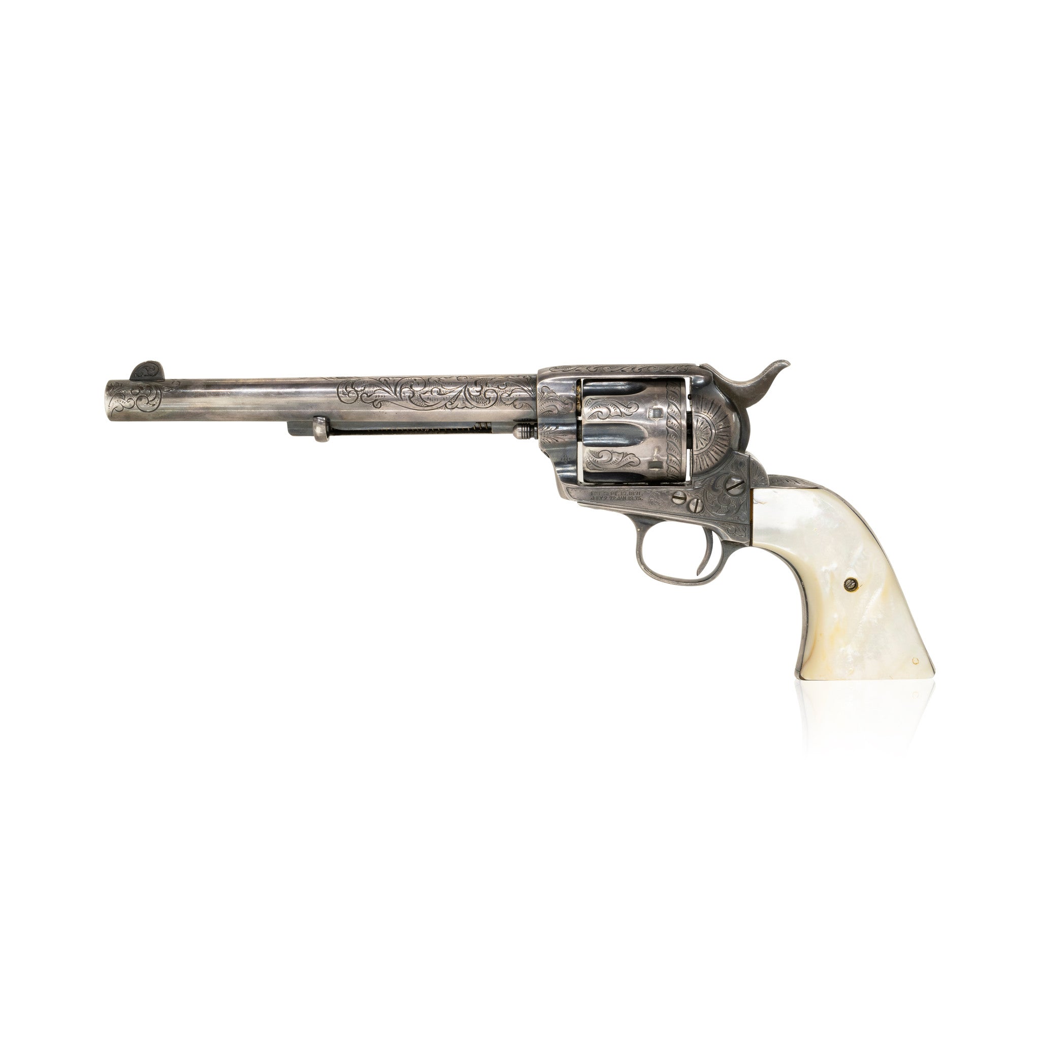 Engraved Colt Single Action Army — Cisco's Gallery