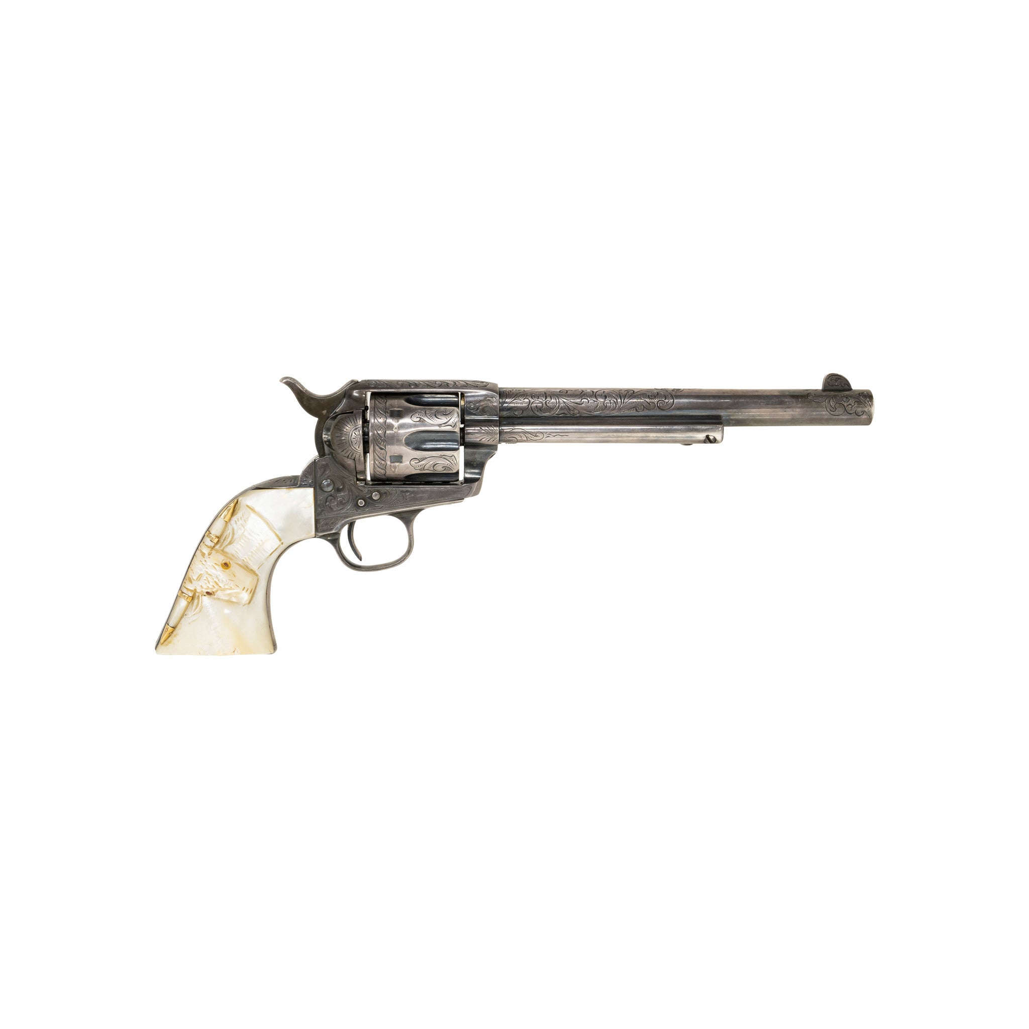 Engraved Colt Single Action Army