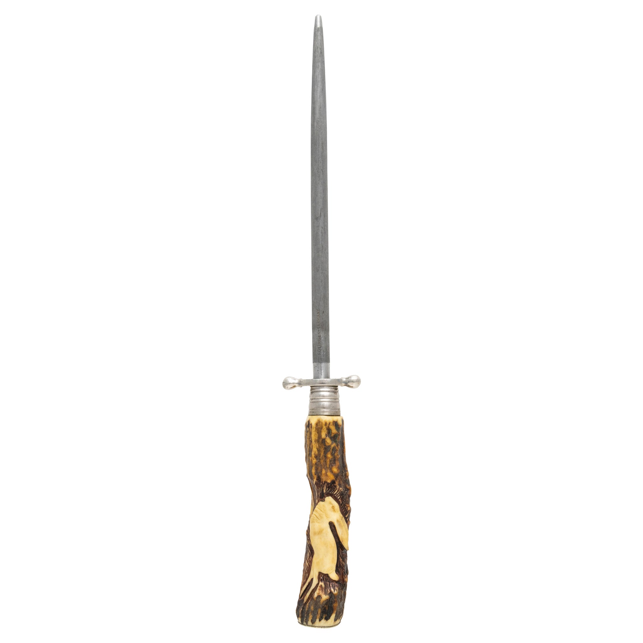Vintage Soligen Carving Cutlery Set