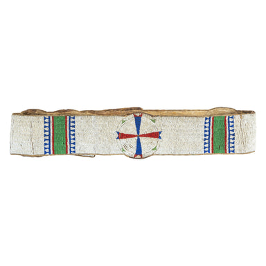 Sioux Blanket Strip, Native, Beadwork, Blanket Strip