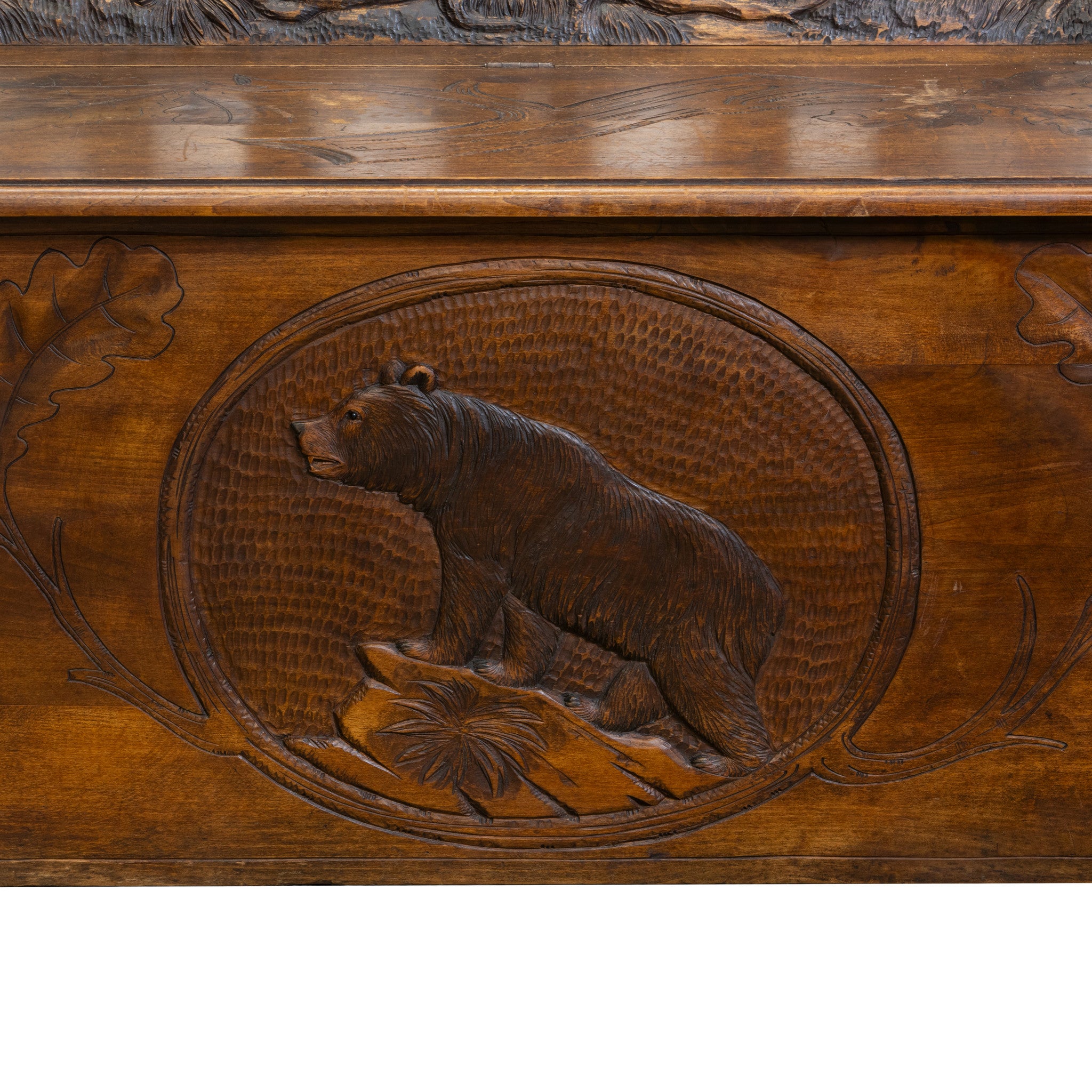 Black Forest Bear Bench