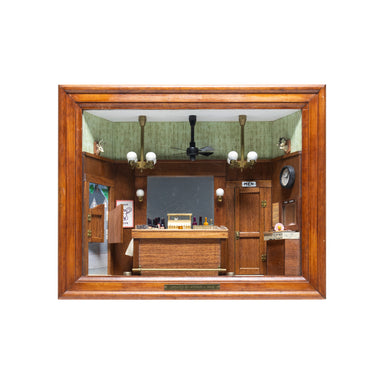 Tavern Shadowbox Diorama, Western, Other, Other
