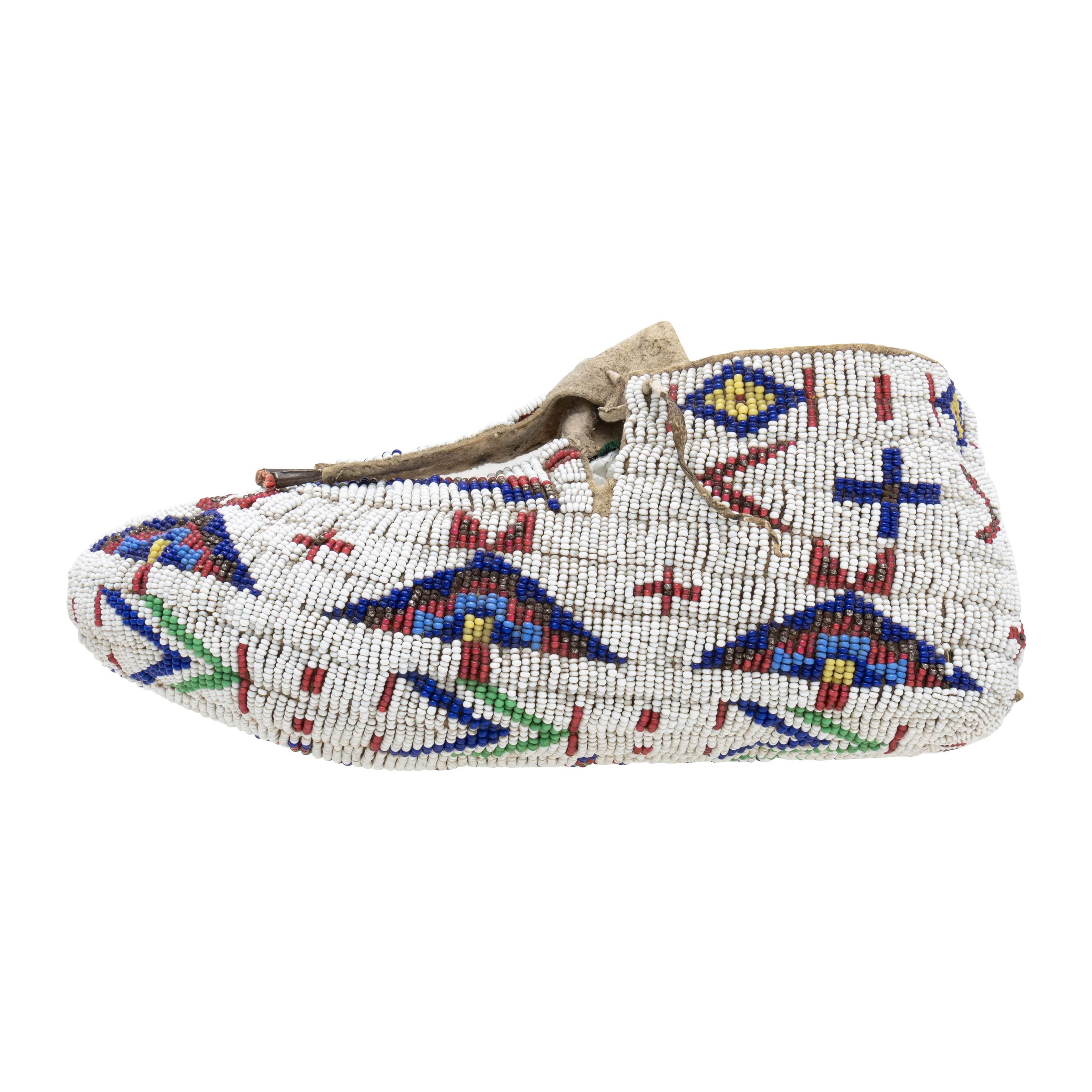 Sioux Fully Beaded Moccasins — Cisco's Gallery