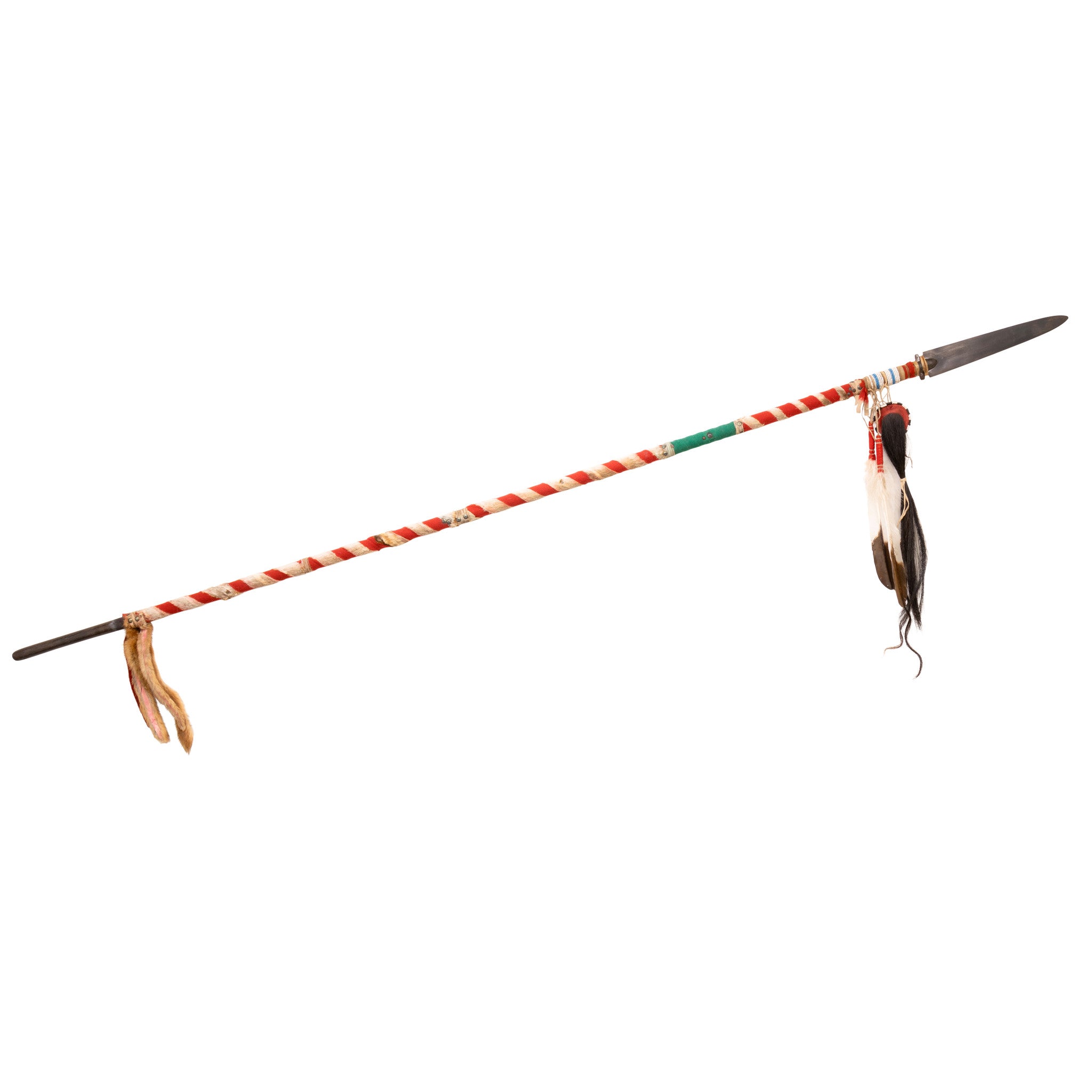Blackfeet Style Lance, Native, Weapon, Lance
