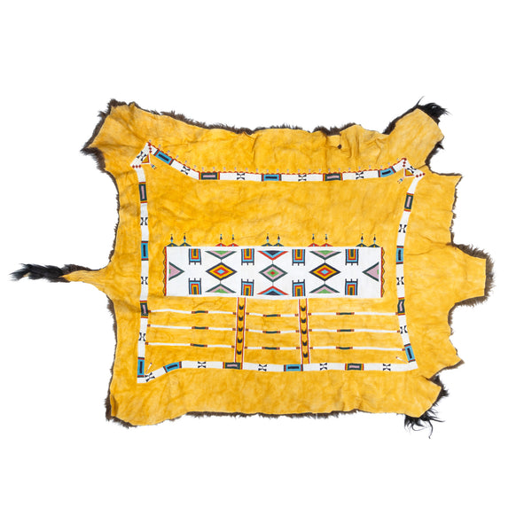 Sioux Pictorial Hide by J. Growing Thunder, Native, Accessory, Pictorial Hide