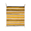 Navajo Crystal Single Saddle, Native, Weaving, Single Saddle Blanket