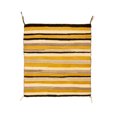 Navajo Crystal Single Saddle, Native, Weaving, Single Saddle Blanket