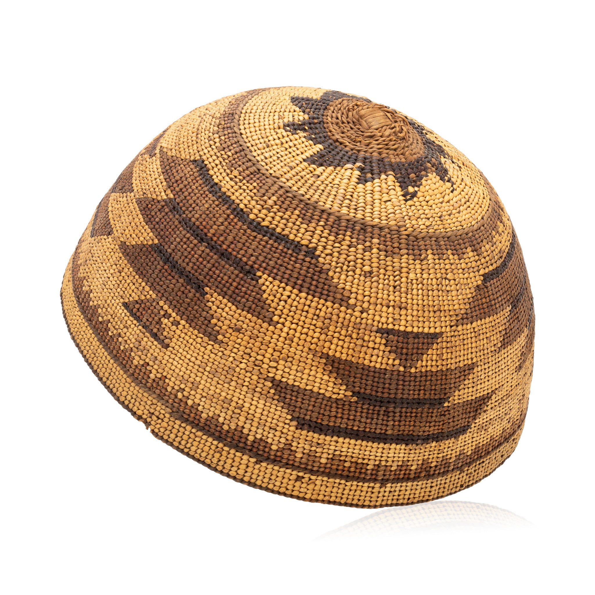 Hupa/Yurok Hat Basket