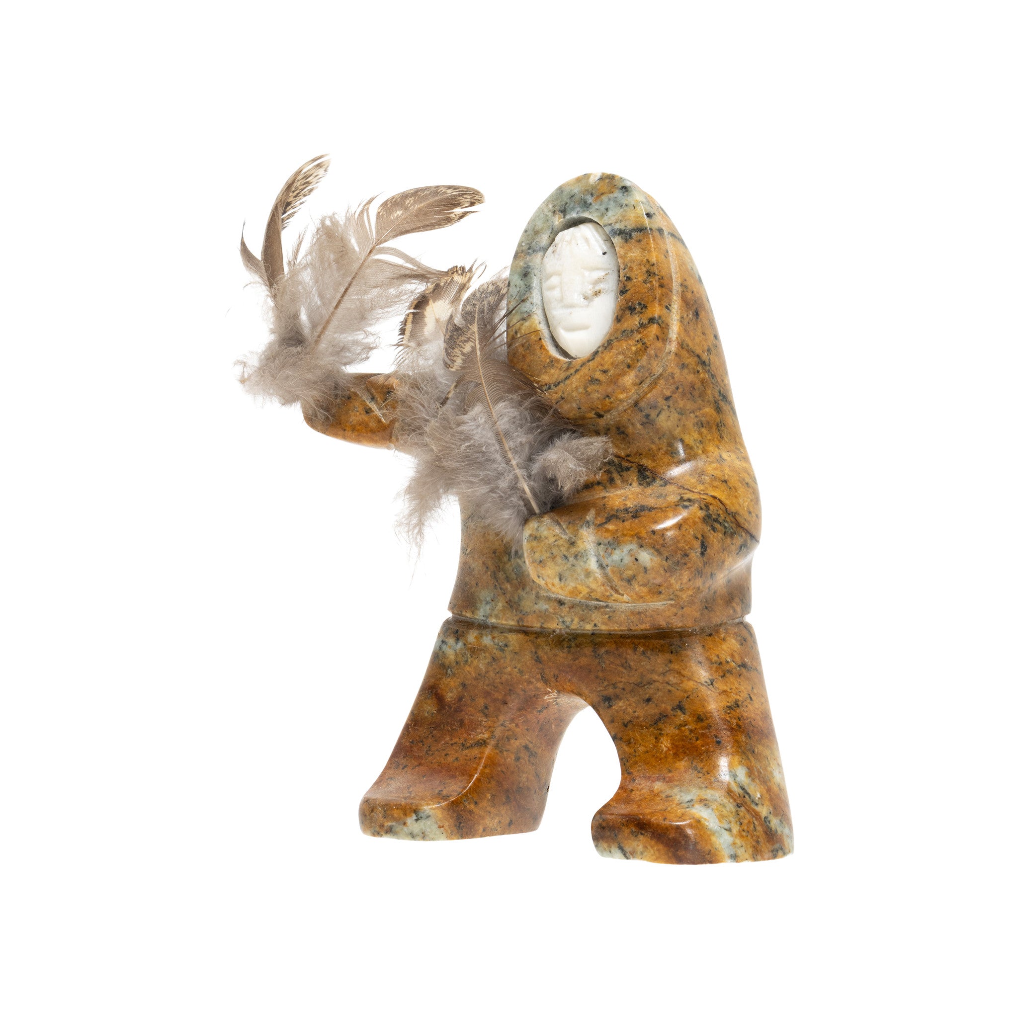 Soapstone Eskimo Dancer