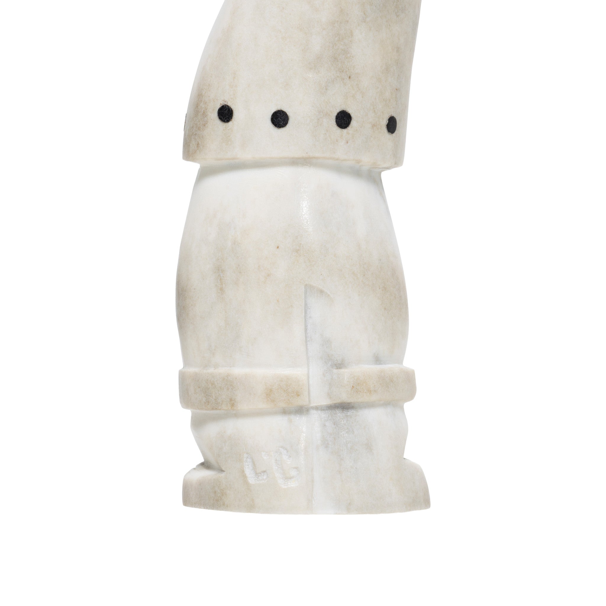 Whale Bone Eskimo Hunter