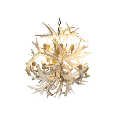 Whitetail Fireball Chandelier, Furnishings, Lighting, Ceiling Light