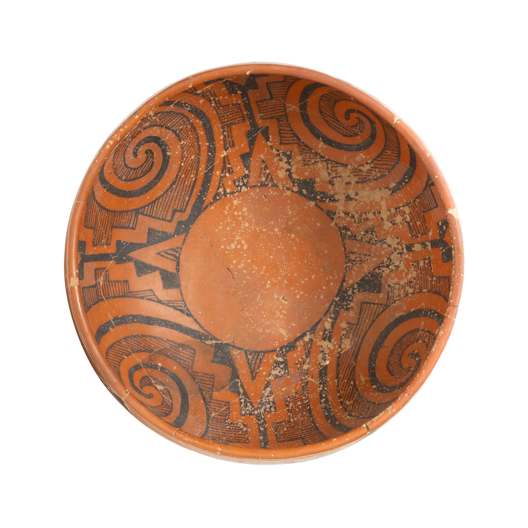 St Johns Polychrome Pottery Bowl