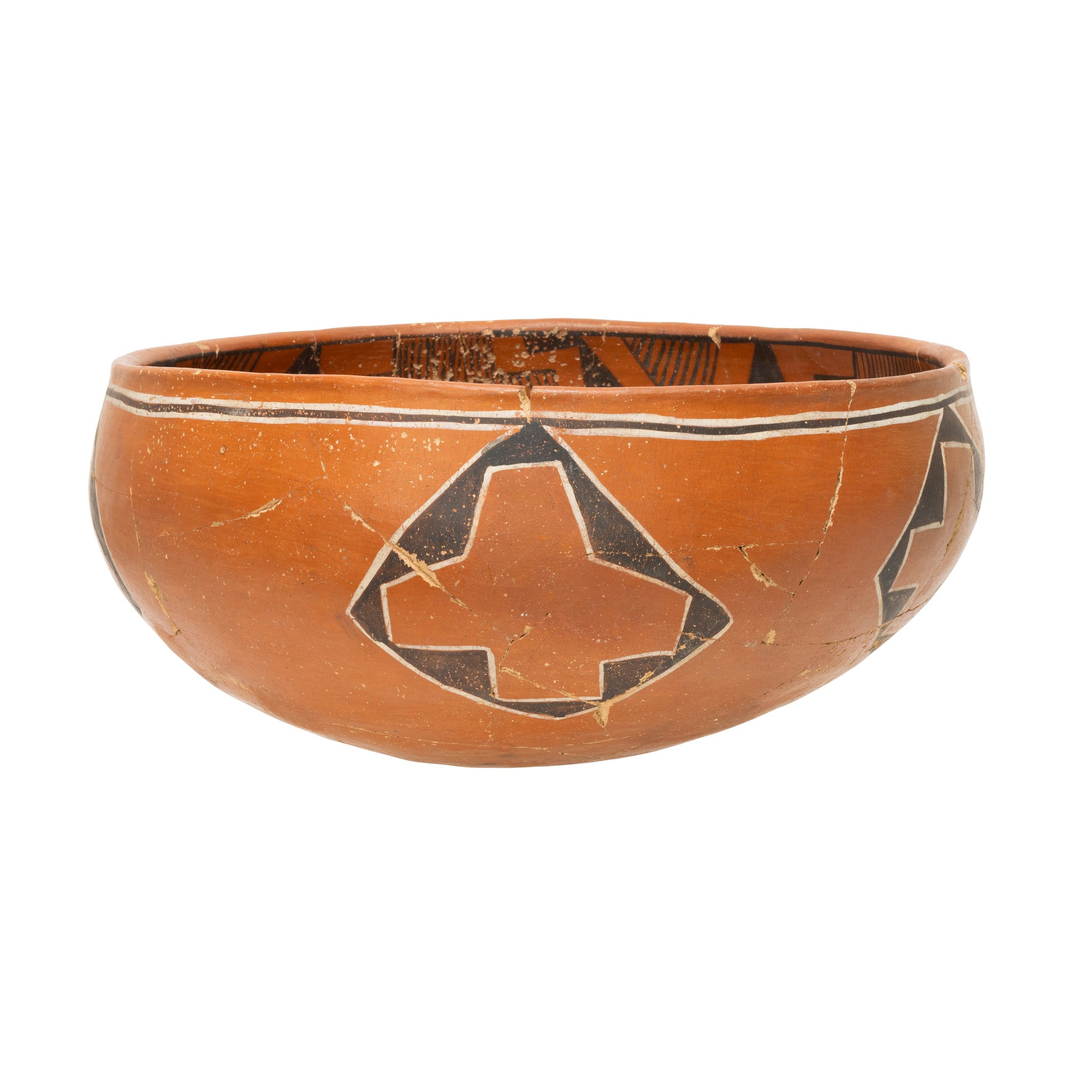 St Johns Polychrome Pottery Bowl