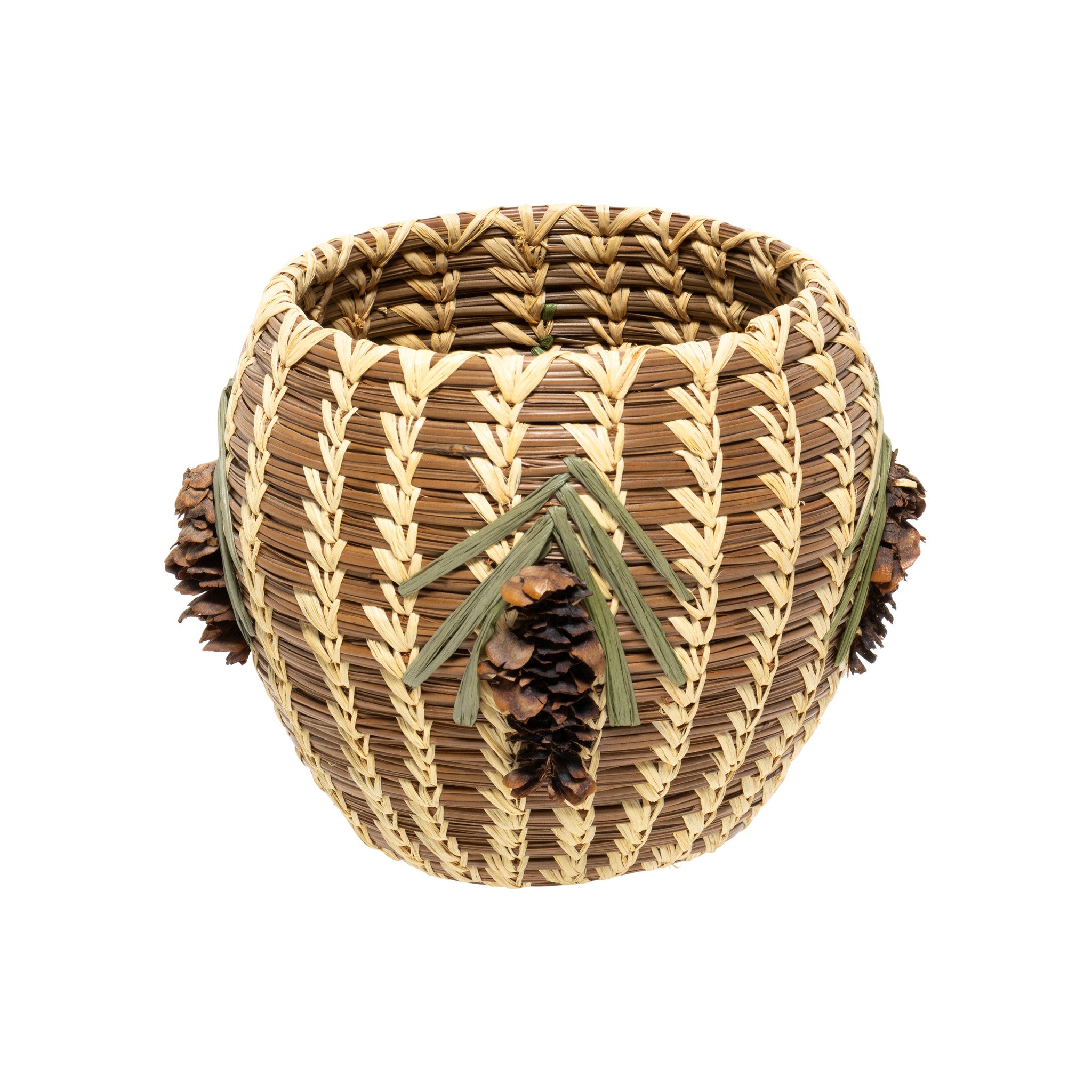 Coushatta Pine Needle Basket