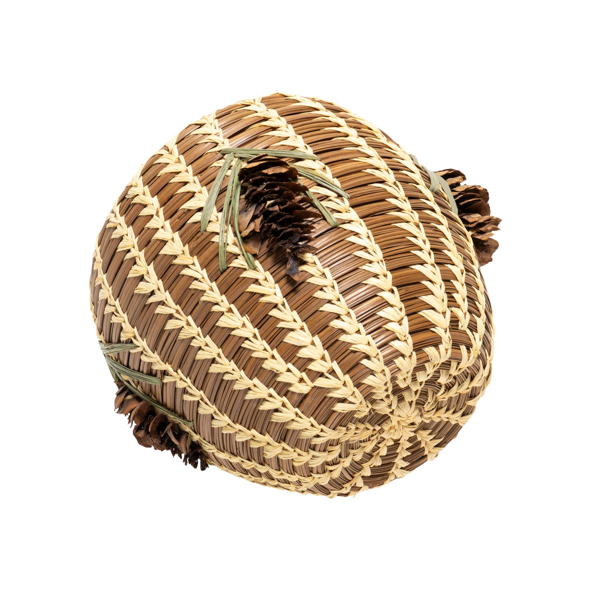 Coushatta Pine Needle Basket
