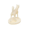 Miniature Inuit Walrus Ivory Husky