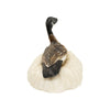 Miniature Inuit Goose with Nest