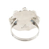 Navajo White Buffalo Turquoise Ring