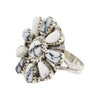 Navajo White Buffalo Turquoise Ring