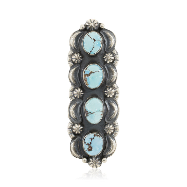 Navajo Golden Hill Turquoise Ring, Jewelry, Ring, Native