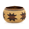 Hupa/Yurok Basket, Native, Basketry, Vertical