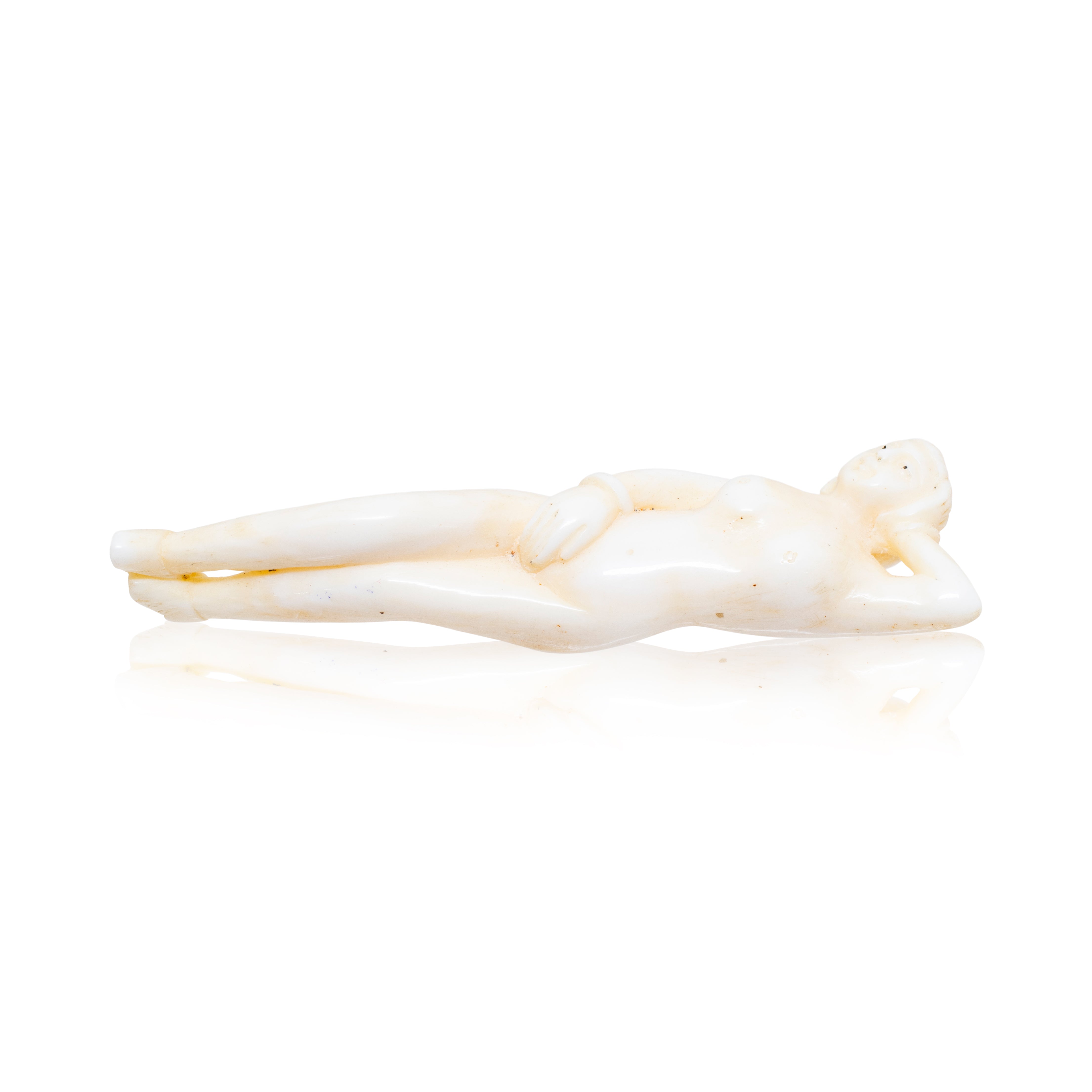 Miniature Walrus Ivory Nude, Furnishings, Other, Other