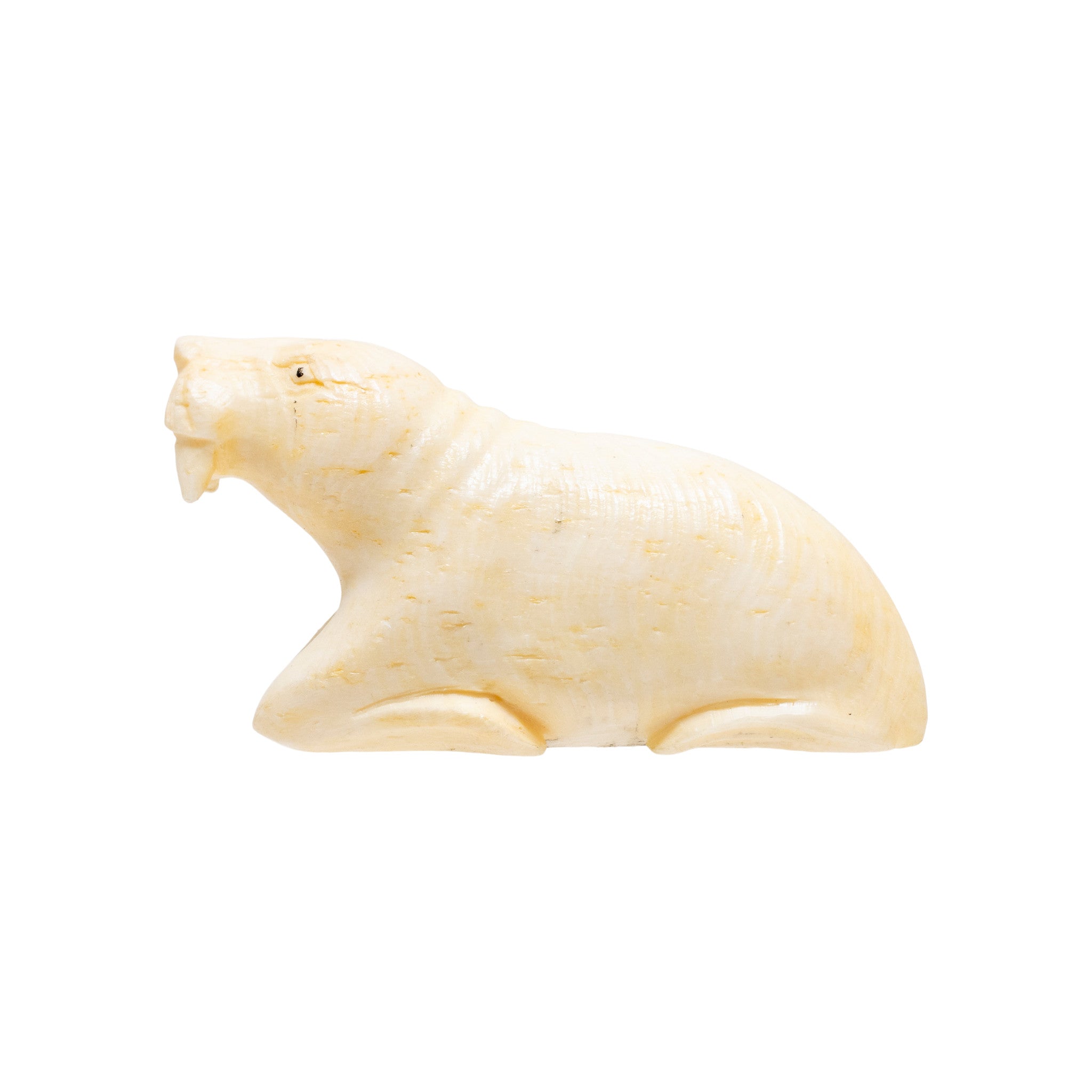 Miniature Inuit Walrus Ivory Sea Lion
