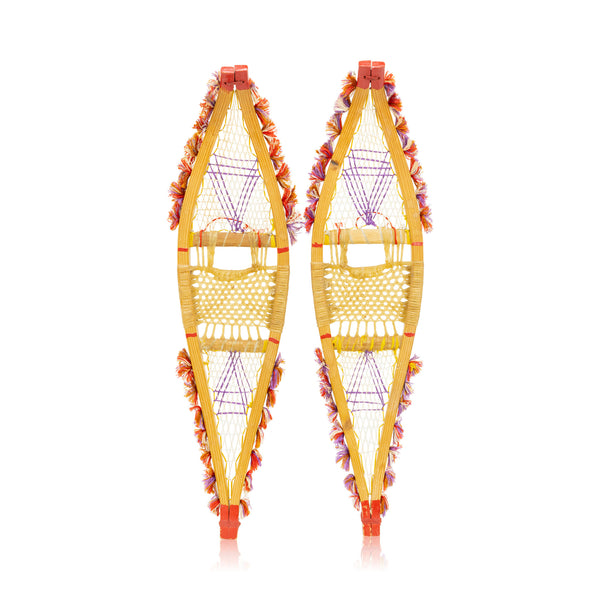 Ojibwe Miniature Snowshoes, Native, Snowshoes, Other