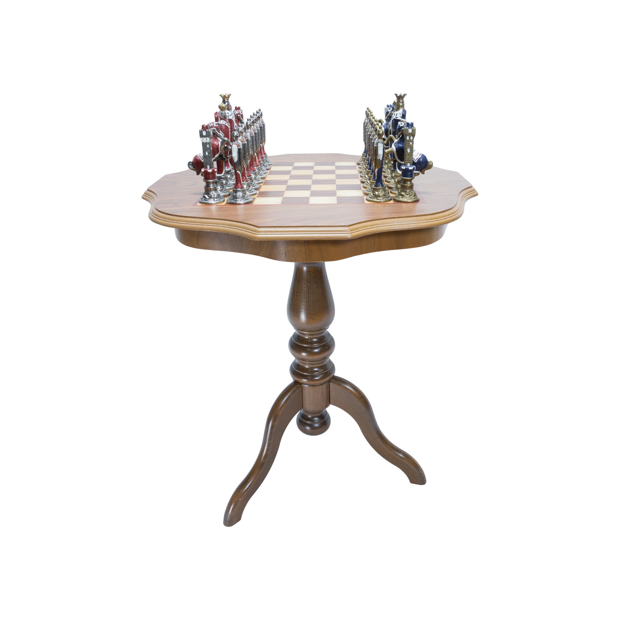 Italian Chess Set and Table