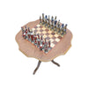 Italian Chess Set and Table