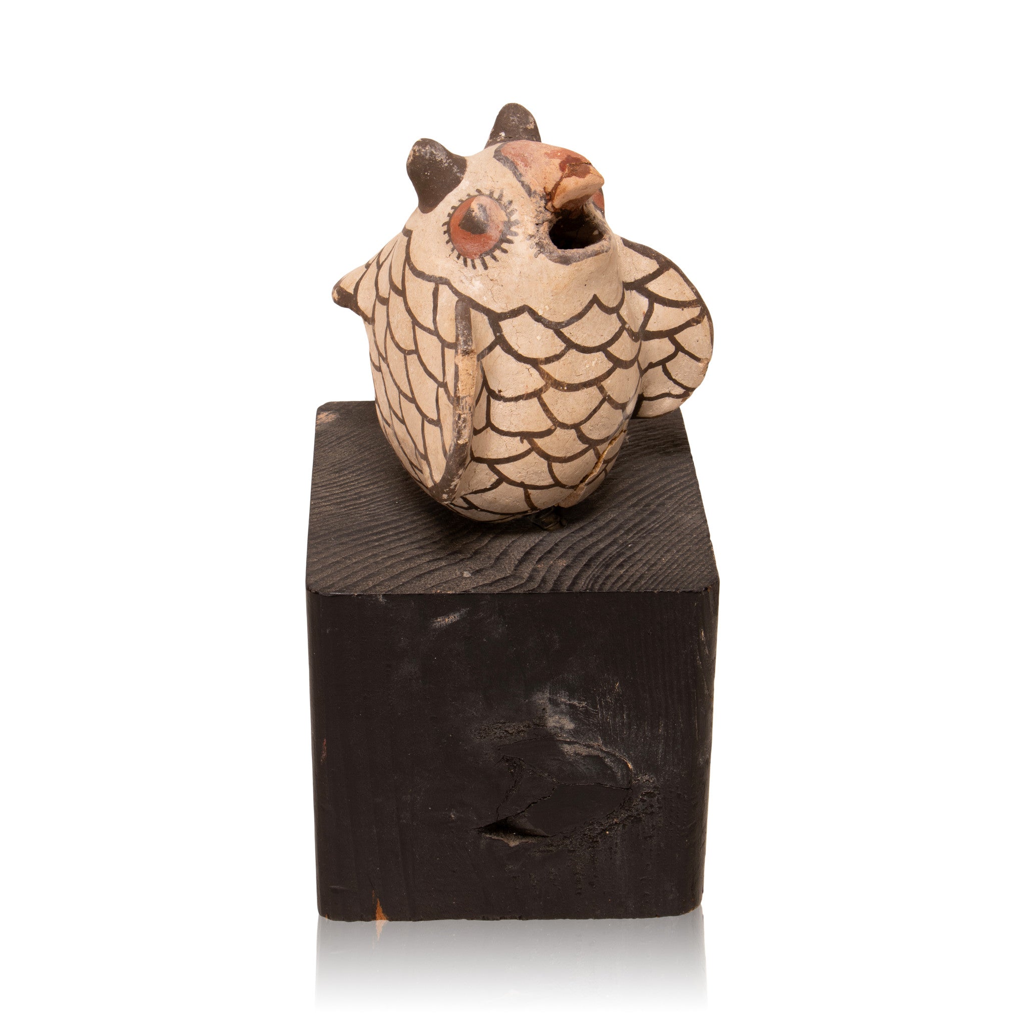 Zuni Pottery Owl, Native, Pottery, Historic