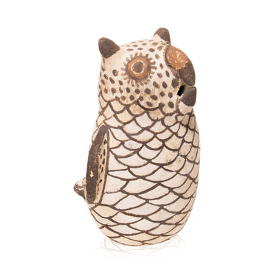 Zuni Owl, Native, Pottery, Historic