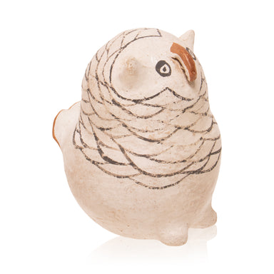 Acoma Pottery Owl, Native, Pottery, Historic