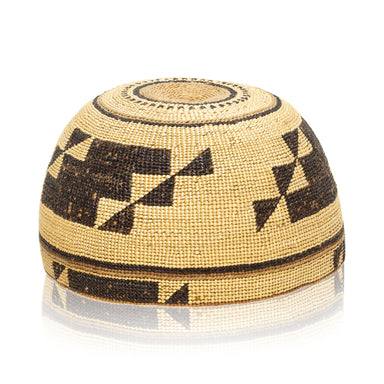 Hupa/Yurok Hat Basket, Native, Basketry, Hat