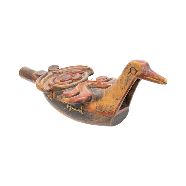 Nuu-chah-Nulth Bird Rattle, Native, Music Instrument, Rattle