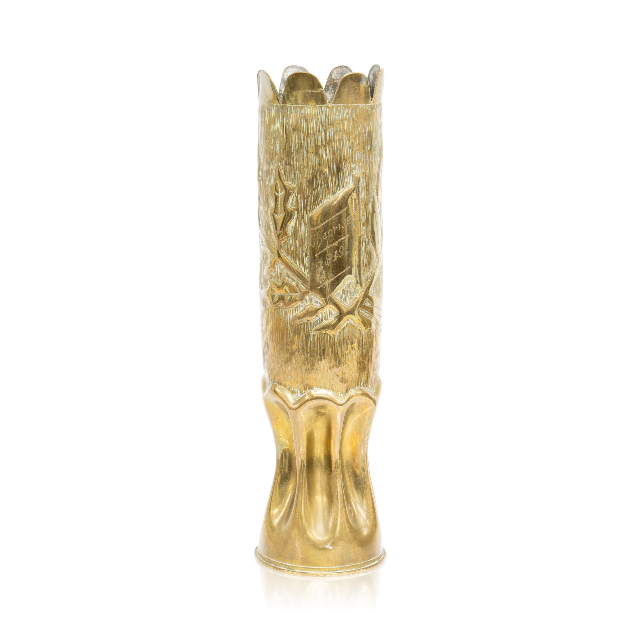 Trench Art Vase, Furnishings, Decor, Trench Art