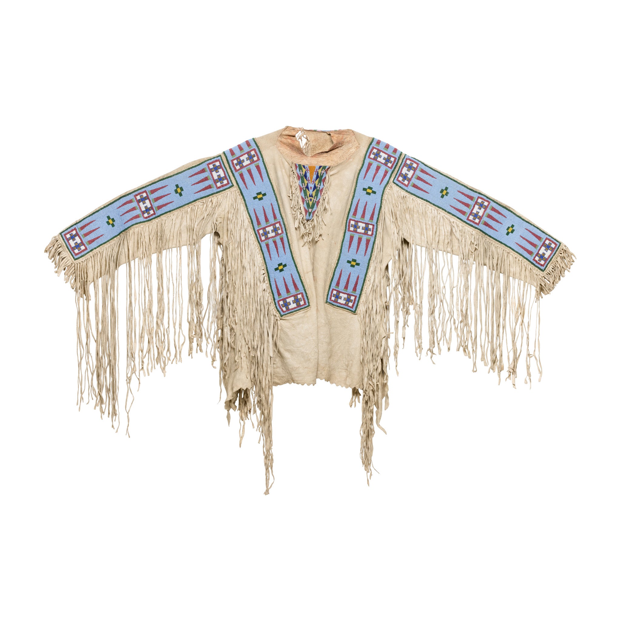Assiniboine War Shirt, Native, Garment, Shirt