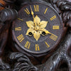 Black Forest St. Bernards Mantle Clock